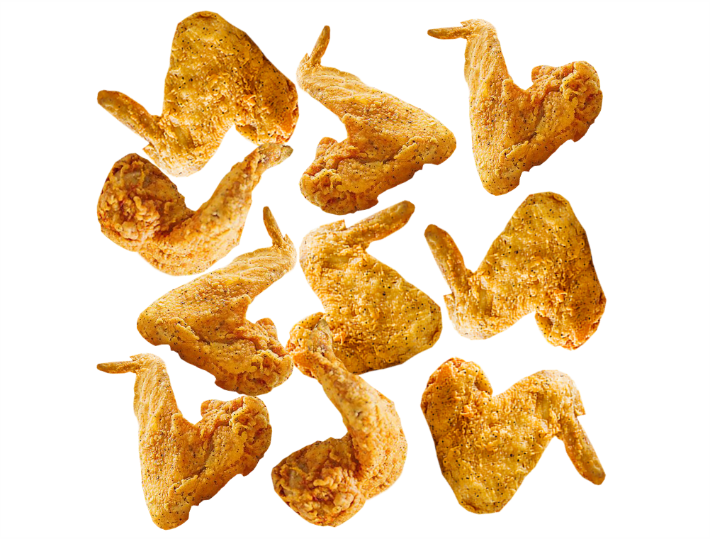 10 PCs Spicy Hot wings